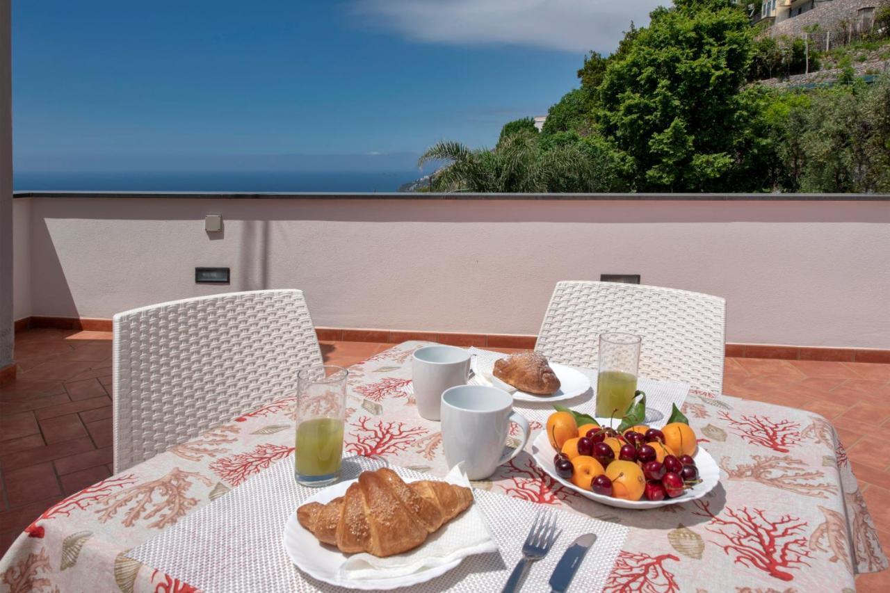 Casa Serena With Sea View Conca dei Marini Exteriér fotografie