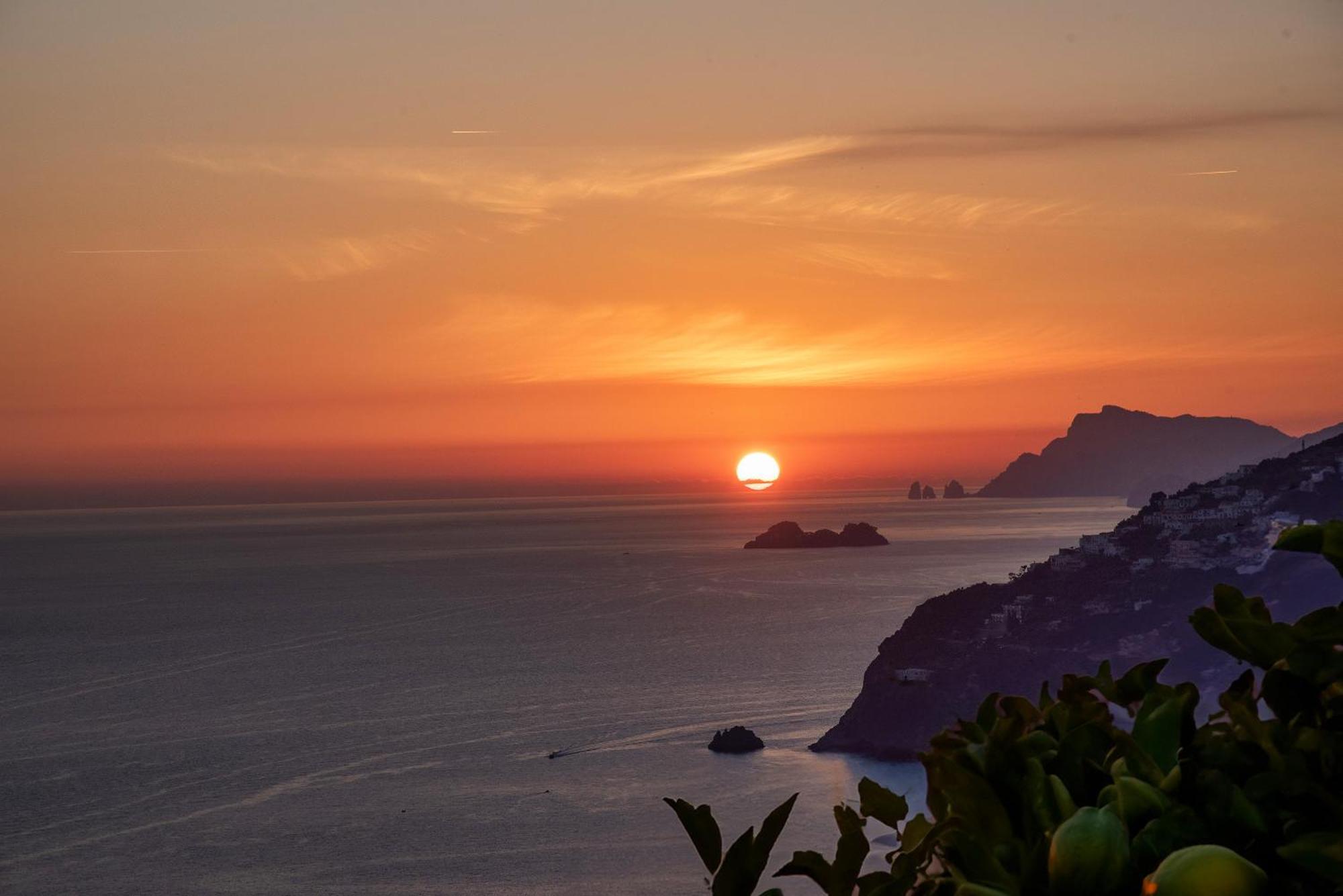 Casa Serena With Sea View Conca dei Marini Exteriér fotografie